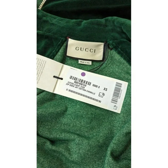 NWT Gucci Men's Bi-Material Oversize Jacket Horsebit Print Size XS (MSRP $2,200) - Picture 10 of 12